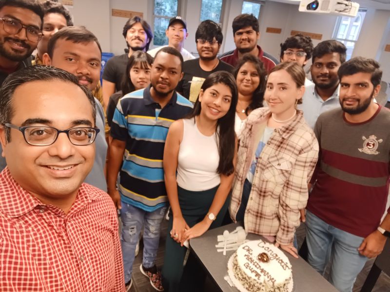 Classroom moment 5 from Abhimanyu Gupta's courses at Saint Louis University