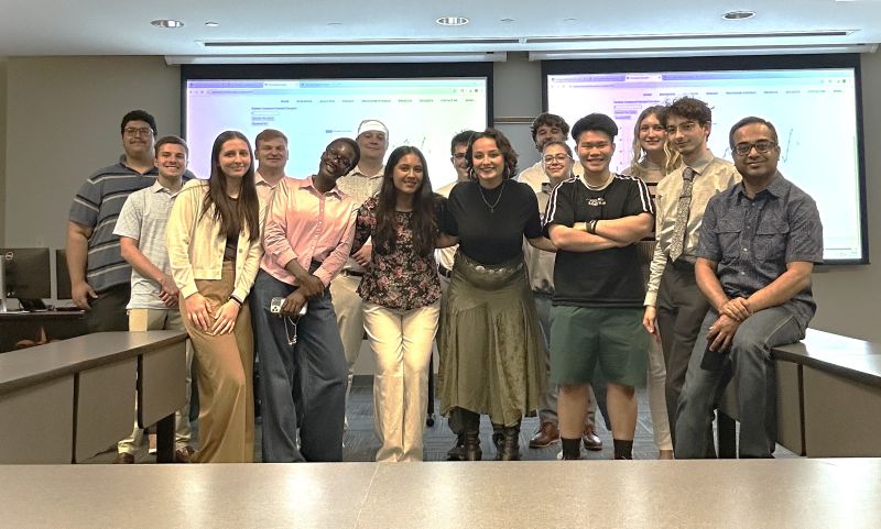 Classroom moment 20 from Abhimanyu Gupta's courses at Saint Louis University