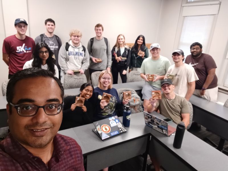 Classroom moment 6 from Abhimanyu Gupta's courses at Saint Louis University