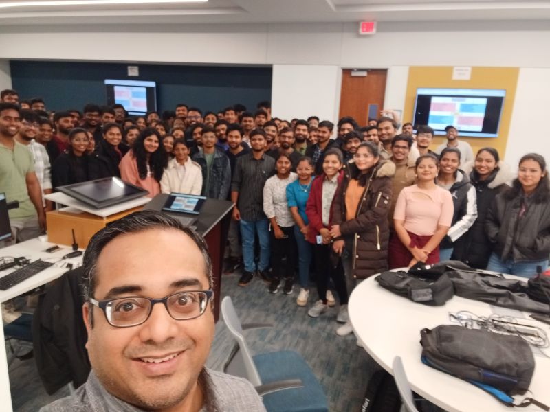 Classroom moment 8 from Abhimanyu Gupta's courses at Saint Louis University
