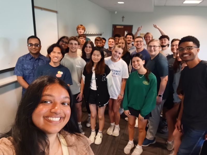 Classroom moment 11 from Abhimanyu Gupta's courses at Saint Louis University