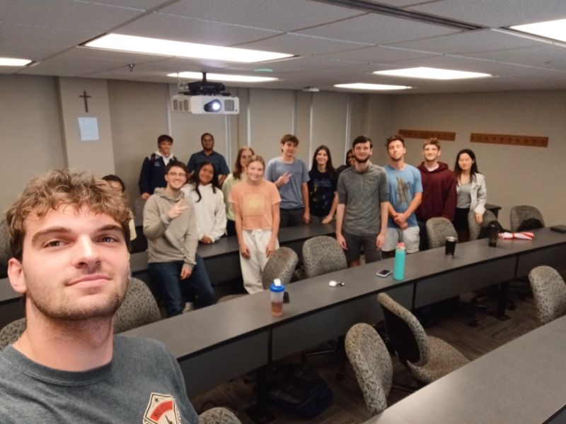 Classroom moment 16 from Abhimanyu Gupta's courses at Saint Louis University